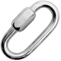 QUICK LINK OVAL - CARBON