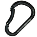 paddle bent gate carabiner for ab strap cable machine