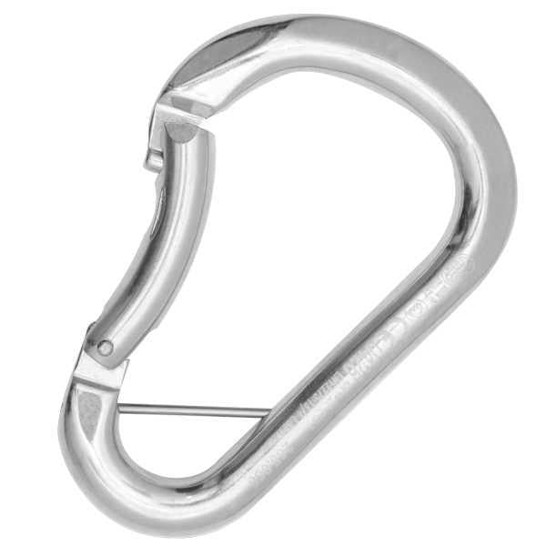 ab strap carabiner for cable machine
gym attachment clip wide gate
aluminum workout strap connector