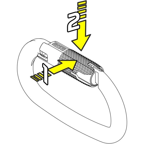 OVALONE ALU RISE LOCK