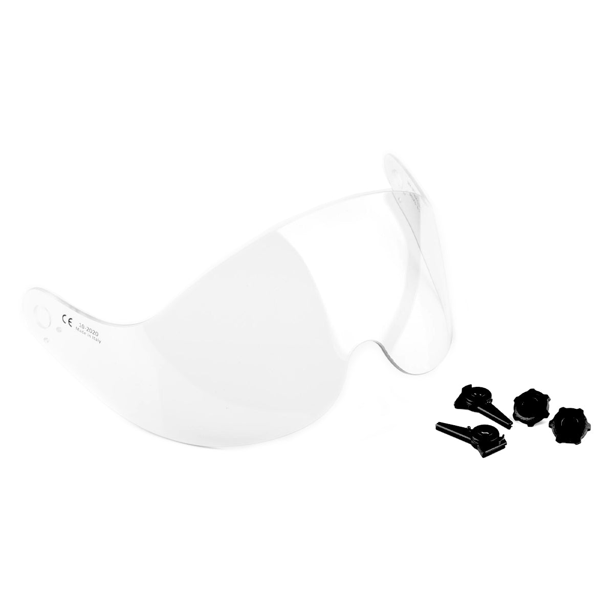 TRANSPARENT SMALL VISOR FOR AMPERE HELMET